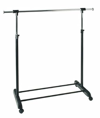 Haku Möbel 44530 Portant Chromé/Noir 44 x 145 x 170 cm