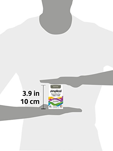Simplicol Textilfarbe expert Für kreatives, einfaches Färben – 1752 – „Schilf-Grün“ – Neu! – 2er-Pack - 2