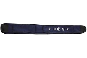 Annjom Canvas Sword Shoulder Bag, Sword Bag, Sword Carrier for Sword Sword Accessory Martial Arts(Blue)