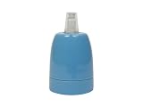 Compatibilidad: Este portalámparas es adecuado para los casquillos de bombillas E27 de hasta 100W (LED, bombillas de bajo consumo, bombillas incandescentes, bombillas de filamento, bombillas vintage)