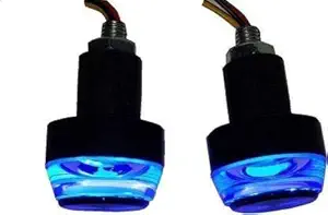 TYPHON Dual Color Petrox LED Car Indicators for All Cars (Set of 2, Blue and Yellow)