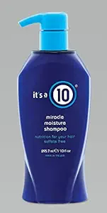 its a 10 HAIRCARE MIRACLE MOISTURE SHAMPOO 295.7ML