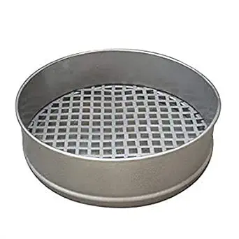 SUPER INSTRUMENT Test Sieves GI/GI Test Sieves/Sieves For Coarse Aggregate/GI Sieves 300 Mm Premium Quality