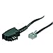 Produktbild DSL-Anschlusskabel - TAE F-Stecker auf Western 6/2-Stecker, DEC Typ - 3m