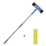 kärcher fenster dampfreiniger test ✅【Teleskopstange】: Das Design der Teleskopstange ermöglicht es Ihnen, den abgelegenen Bereich mühelos zu erreichen. Die Mindestlänge beträgt 88 cm und die maximale Länge beträgt 145 cm. Der Kopf des Fensterreinigers kann um 180º geschwenkt werden, damit Sie den schwierigen Bereich leicht reinigen können.