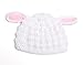 Bigood(TM) Newborn Baby Handmade Crochet Beanie Hat Photograph Props Rabbit White