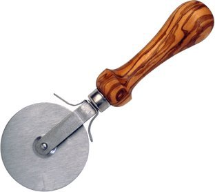 PIZZASCHNEIDER AUS OLIVENHOLZ von Mastro Leonardo - Handarbeit aus Italien