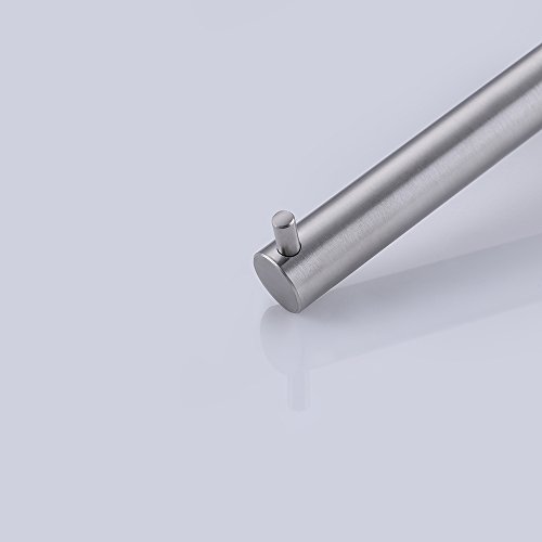 KES selbstklebend SUS 304 Edelstahl Toilettenpapierhalter Lagerung Bad Küche Papier Handtuch Dispenser Kleben Sie auf Klebrige Gewebe Roll Kleiderbügel Wandhalterung Zeitgenössischen Stil, Gebürstet, A7072 - 5