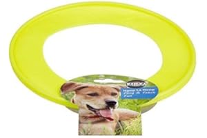 happypet 15089 - Cerchio La Hoop grande, 990 g, rosa, giallo, verde