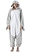 Produktbild Damen Herren Jumpsuit Onesie Tier Fasching Halloween Kostüm Lounge Sleepsuit Cosplay Overall Pyjama Schlafanzug Erwachsene Unisex Seelöwe for Höhe 140-187CM