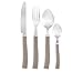 Produktbild Pradel Heritage 518219 Besteckgarnitur, Edelstahl, grün/Taupe, 16-teilig