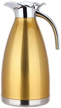 GERMER Stainless Steel Insulation Caffettiera,Gold