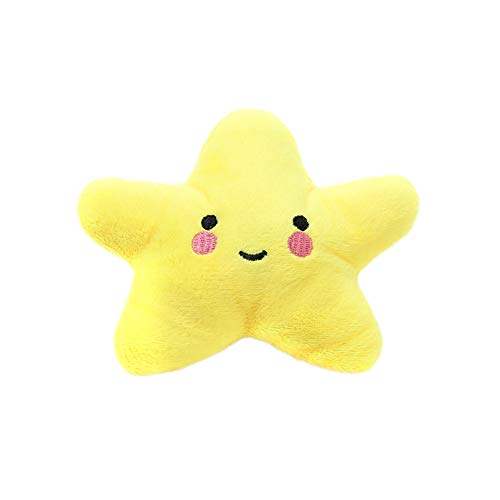 Laduup Giocattolo per Cani, Giocattolo per Cani di Piccola Taglia, Giochi per Cani di Piccola Taglia, 1, Giallo, 12