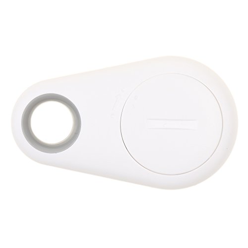 Dolity Localizzatore Intelligente Bluetooth GPS Antifurto Tracker Indicatore Di Posizionamento Chiave Tag - Bianco