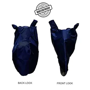 DHAIRYA TVS Jupiter ZX BS6 Bike Body Cover 100 % Waterproof and DUSTPROOF (Navy)