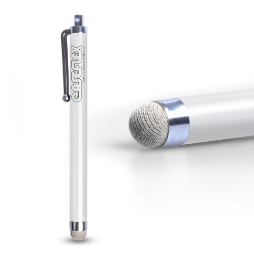 Caseflex Huawei P8 Lite (2017) Griffel Stift Mit Mikrofaser Spitze – Weiß