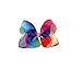 Mytoptrendz® Ladies Girls Rainbow Large Ribbon Bow with Sparkly Crystal Centre on Beak style Hair Clip Hair Accessories
