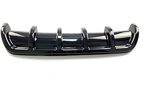 ERGENB Pinna Di Squalo Del Telaio Dell'Abs Dell'Automobile, Diffusore Del Paraurti Dello Spoiler Posteriore, Per Alfa Romeo Giulietta Mito Stelvio Giulia 147 156 159 166 4c Tz3 Tonale Spontivd