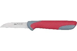 Clauss t-18428 couteau avec revêtement nitrure de titane la lame : 6 cm (gris/rouge)