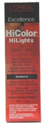 L'Oreal Excel Hicolor Highlights Magenta 34 g (3-Pack)