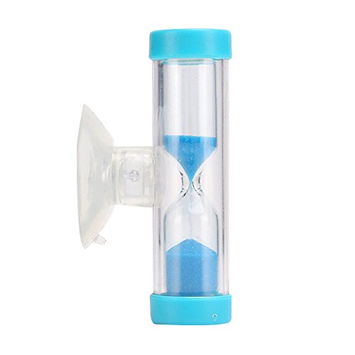 Mini Sanduhr Sanduhr Sand Timer Uhr 180 Sekunden 3 Minuten Kochen Blau Eieruhren - 2