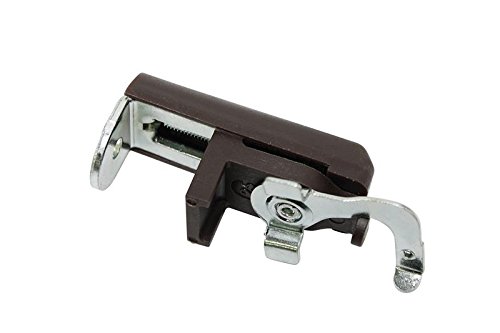 GARDINIA Klemmträger 2 Stück Metall, Braun - 2