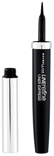 Maybelline New York Liquid Eyeliner Express Black / Flüssiger Liner mit Filzspitze, intensives Schwarz (schnell und präzise) 1 x 1,4 ml - 2