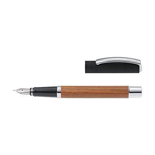 Online 36914 Füllhalter Vision Nature, Geschenkverpackung, rosewood