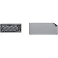 Logitech MX Mechanical Mini Wireless Illuminated Keyboard, Tactile Quiet Switches, Backlit & Desk Mat - Studio Series, Multifunctional Large Desk Pad, Extended Mouse Mat