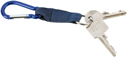 Preisvergleich Produktbild PEARL Karabiner: Schlüsselanhänger mit praktischem Karabinerhaken (Karabiner Schlüsselanhänger Metall)