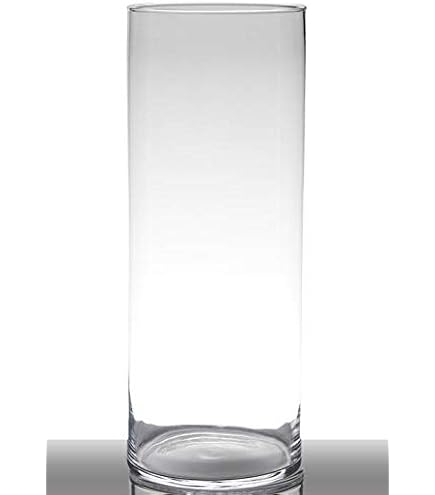 Sandra Rich Vaso Solifleur In Vetro Trasparente, Design Semplice Ed Elegante, 18,4 X 4,2 X 3,4 Cm, Per Un Solo Fiore - 5