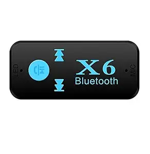 Hybite X6 Bluetooth Dongle Car Bluetooth USB Audio Receiver with TF Card Wireless 3.5MM Jack Music Adapter