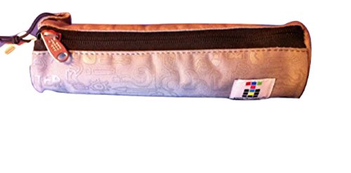 Estuche tinta unita Pool over gris escuela oficina