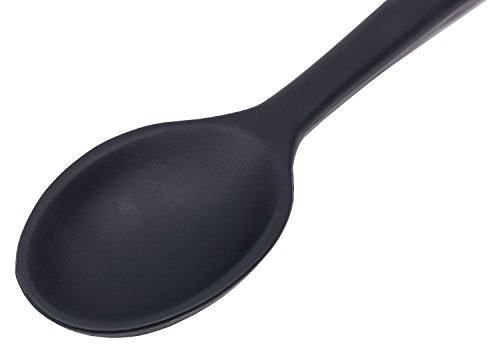 Lurch 221600 Kochlöffel Silikon, schwarz - 4