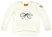 Steiff Baby Girls T-Shirt 1/1 Arm T-Shirt Crew Neck Long Sleeve Short Sleeve T-Shirt, Off-White (cloud Dancer White 1610), 6-12 months (Manufacturer size: 80)