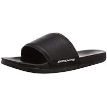 Skechers Mens GAMBIX Black/White 