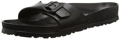 Birkenstock Madrid Eva, Mules Homme, Noir, 43 EU