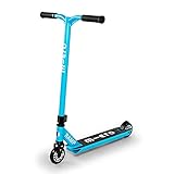 Micro Mobility - Trottinette Ramp Bleue - Trottinette Skatepark Freestyle Enfant - Résiste aux Chocs et aux sauts - 100% Aluminium - pour Faire Ses premières Figures - À partir de 7 Ans