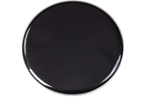 HOEAEA RockSolid Black Bass Drum Resonant Head 22 Inch - Smooth Finish Bass Drum Head - Bass Drum Skins