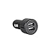 Price comparison product image OtterBox 78-51151 4.8 A Connected+ Rugged, Premium, Quick Charge, Anodised Aluminium Dual USB Port Car Charger