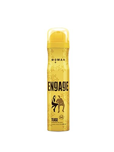 Engage Woman Deodorant, Tease, 150ml / 165ml (Weight May Vary) RS.104 (45.00% Off) - Amazon Engage Woman Deodorant, Tease, 150ml / 165ml (Weight May Vary) RS.104 (45.00% Off) - Amazon