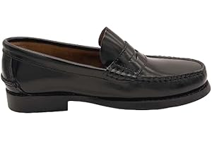 Benavente Zapato MOCASÍN Marca Antifaz Piso Suela Negro