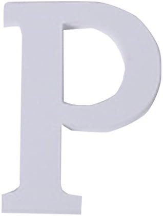 Xuanle Large White Wooden Letters Crafts Home Office Wall Wedding Party Birthday Decorations(Hight:15cm/6")