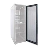  TDTProfesional Puerta metálica y ranurada para Rack 42U y 600mm