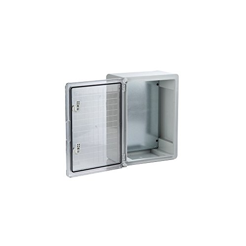 Preisvergleich Produktbild Kunststoff-Schaltschrank mit Sichttür 300x200x130mm Schaltschrank Leergehäuse 4251184517631