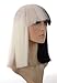 Long Black and White Blunt Cut Bob Costume Wig with Fringe| Fancy Dress Wig In the style of Sia
