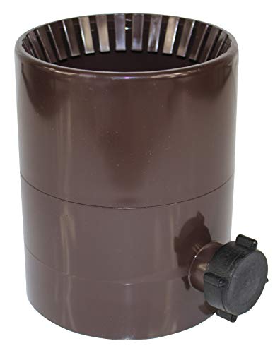 Preisvergleich Produktbild Funke Dachrinnen Regensammler braun DN 100