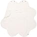Wallaboo Baby Blanket Fleur, Supersoft 100% Cotton, For Pram, Moses Basket or Crib and Travel, Ecru