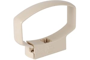 Nicoll - Collier bride pour tube de descente 90x56 OVATION PVC Sable CONGTS