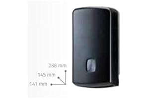 Dispenser Carta Igienica Interfogliata Plastica Nera Medial Noir